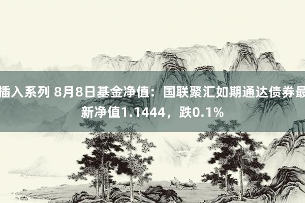 插入系列 8月8日基金净值：国联聚汇如期通达债券最新净值1.1444，跌0.1%